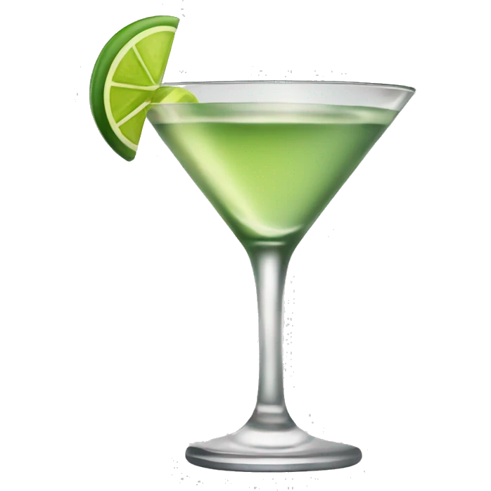 Martini cocktail emoji