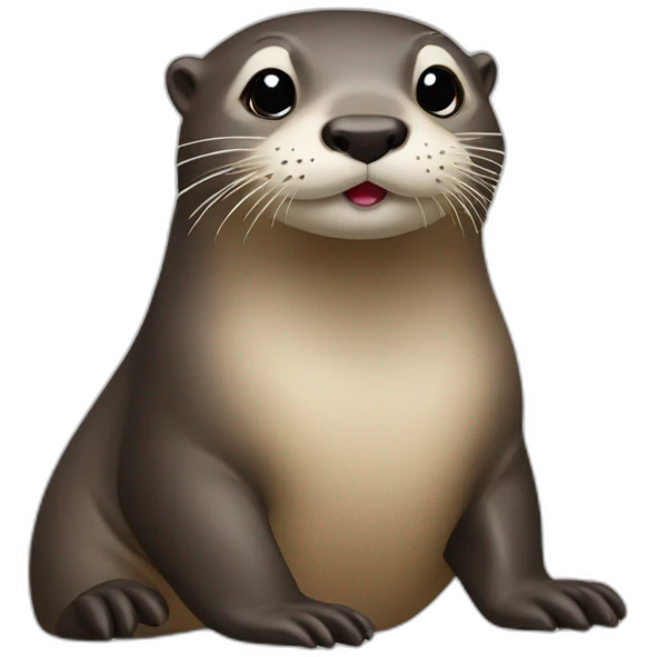 otter named madame truc emoji
