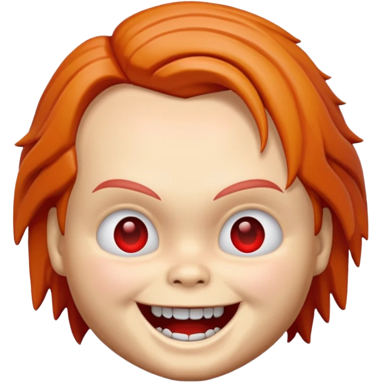 Un emojin de chuky emoji
