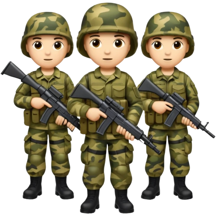 Guerilla warfare emoji