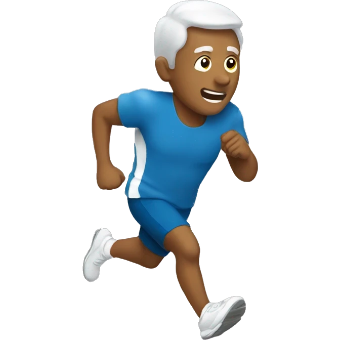 veteran running emoji