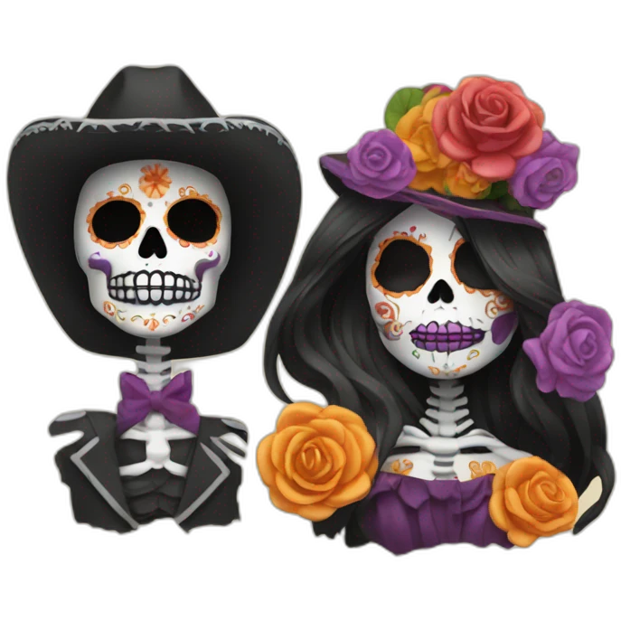el dia de muertes emoji