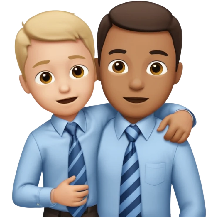 child play beating dad emoji