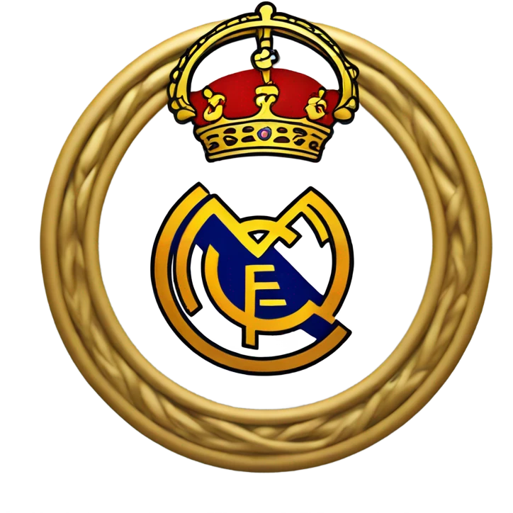 Real Madrid escudo real emoji
