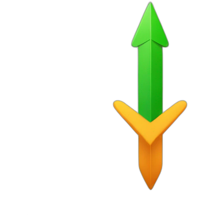 increase arrow emoji