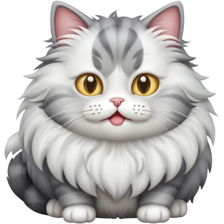 Cat farting emoji