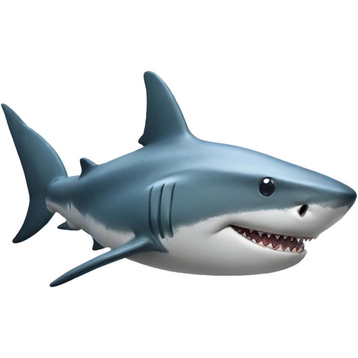 Shark with a big butt emoji