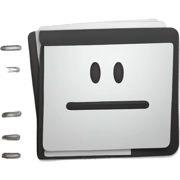 document in wallet emoji