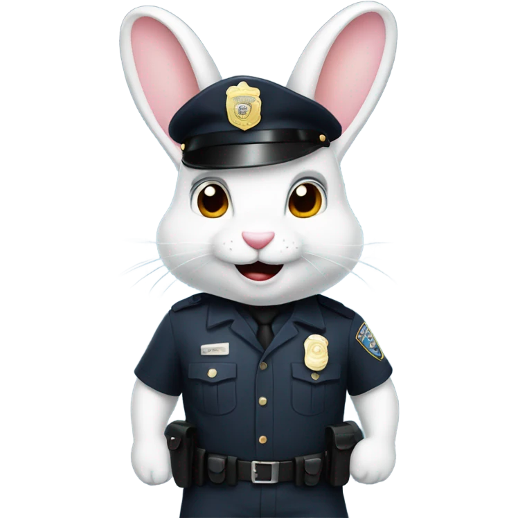 A Bunny Cop emoji