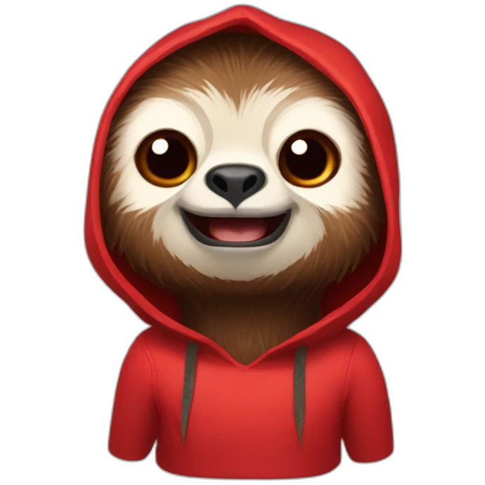 Devil sloth emoji