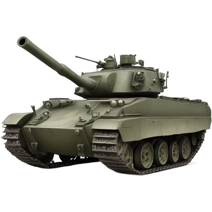Realistic tank emoji