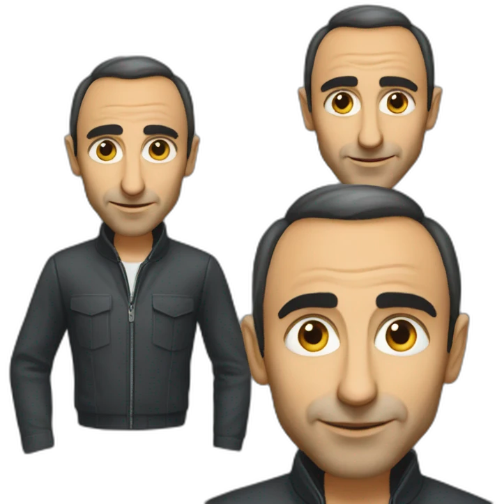 Eric Zemmour who says "Ben voyons !" emoji