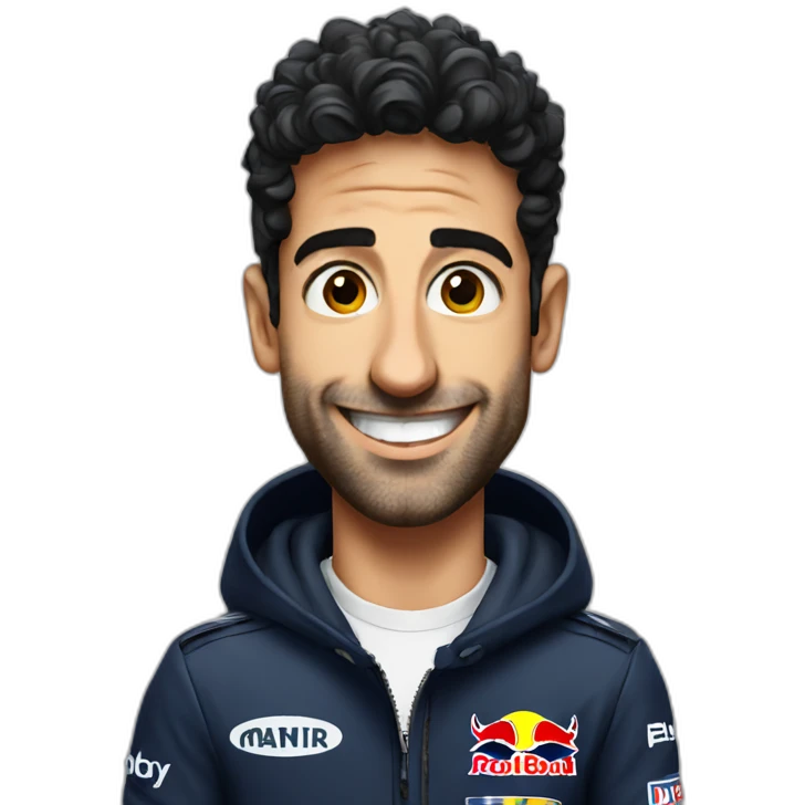 Daniel Ricciardo emoji
