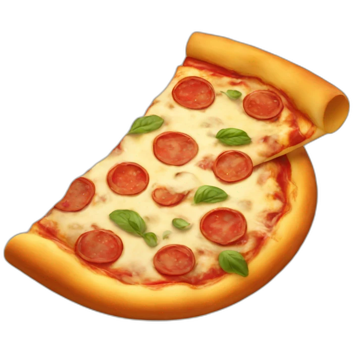 Happy Pizza emoji