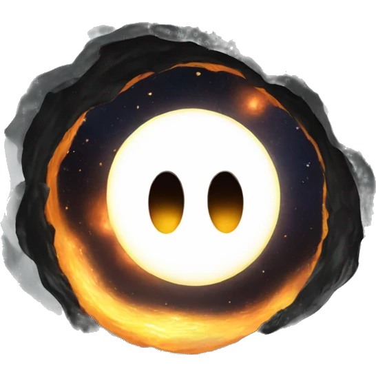 black hole emoji