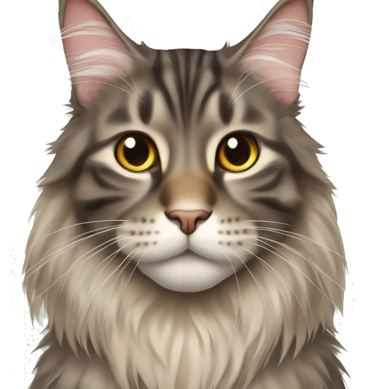Maine coon cat emoji