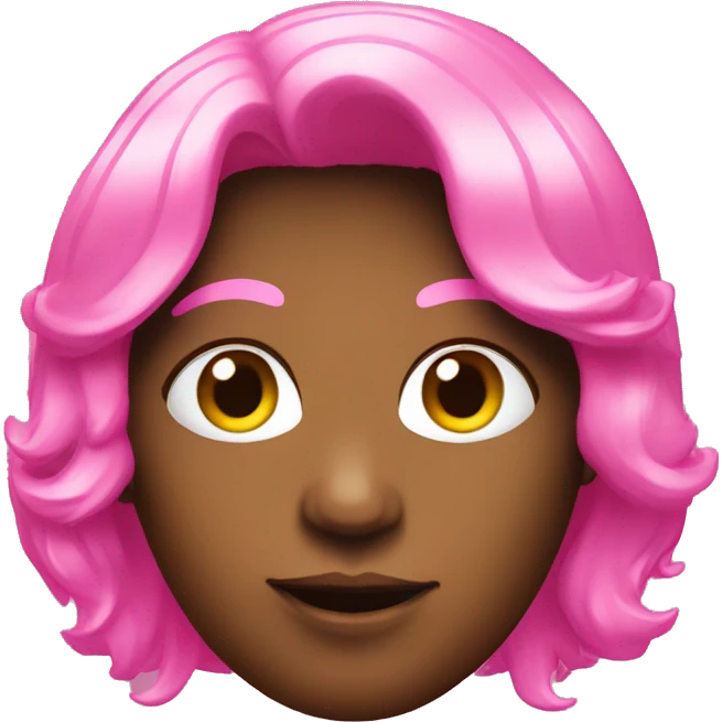 Disco pink hear  emoji