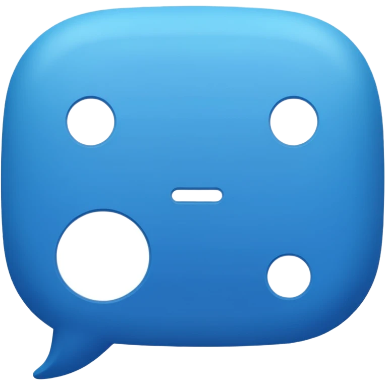 chat bubble emoji