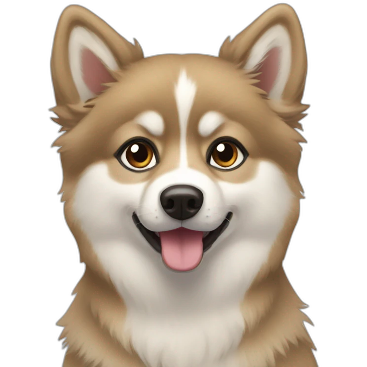 Pomsky emoji