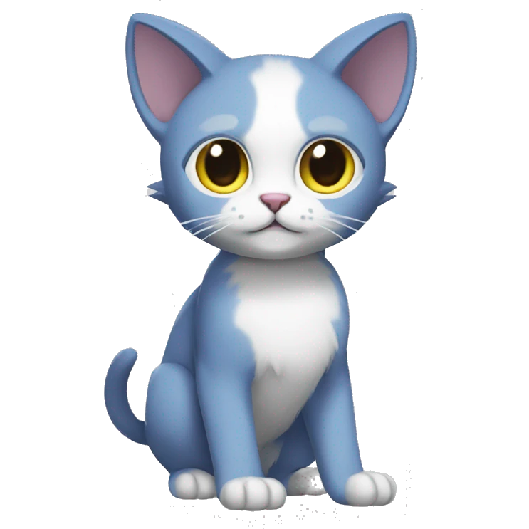 cat-Fakemon full body emoji