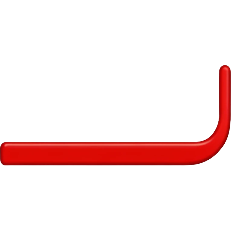 Red line painting emoji