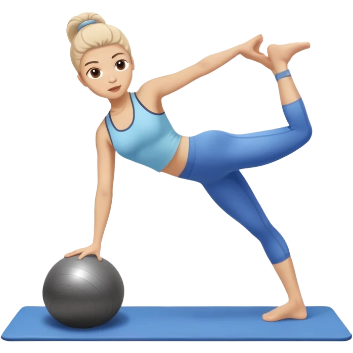 pilates princess emoji