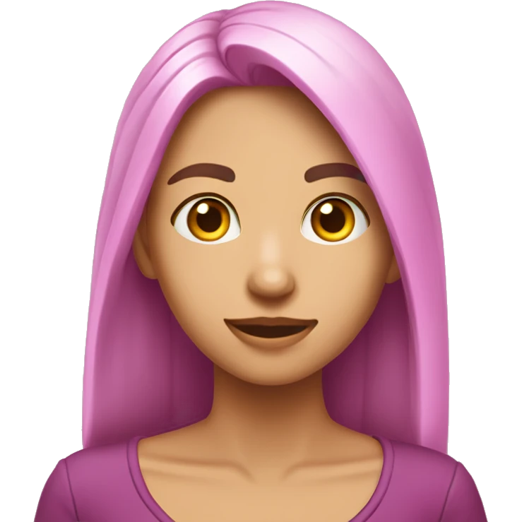 собака к розовая emoji