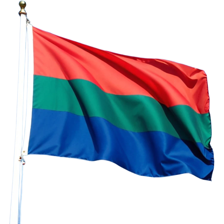 Цыганский флаг emoji