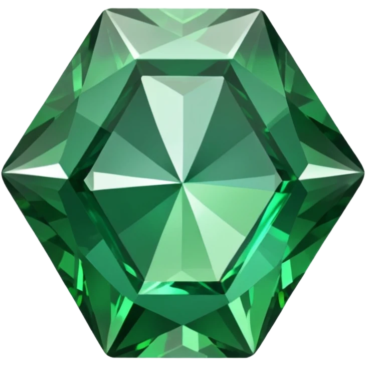 create a green diamond emoji