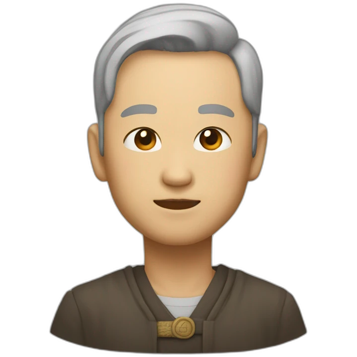 一个紫色毛发的猪 emoji