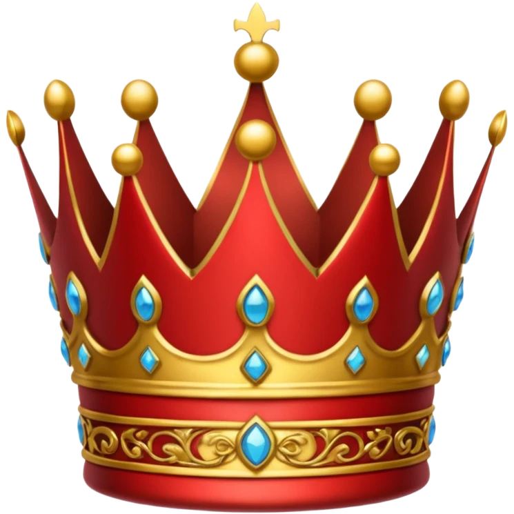 crown red emoji