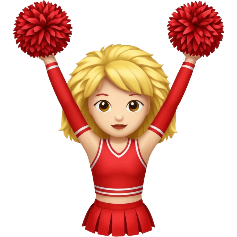 cheerleader pom pom emoji