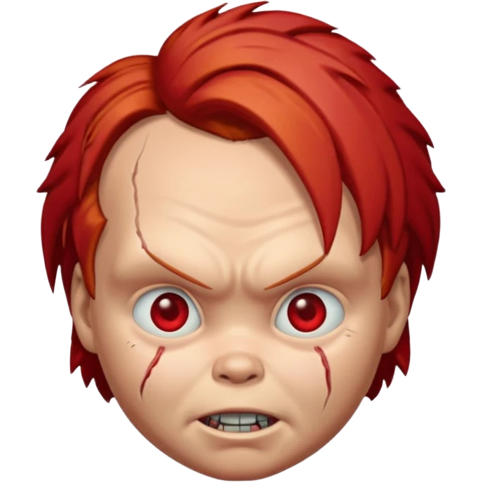 chucky face emoji