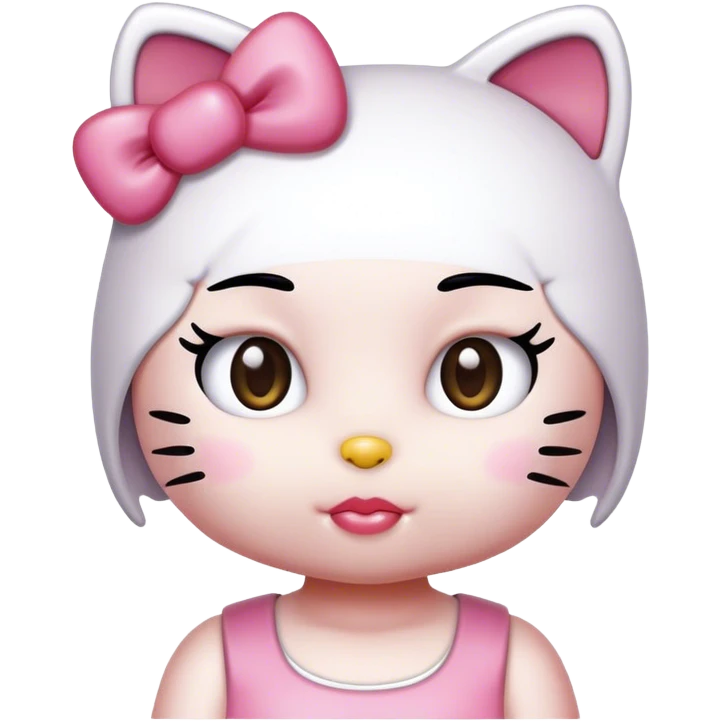 Hello kitty emoji