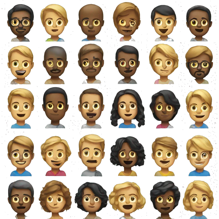 Graphic design emoji