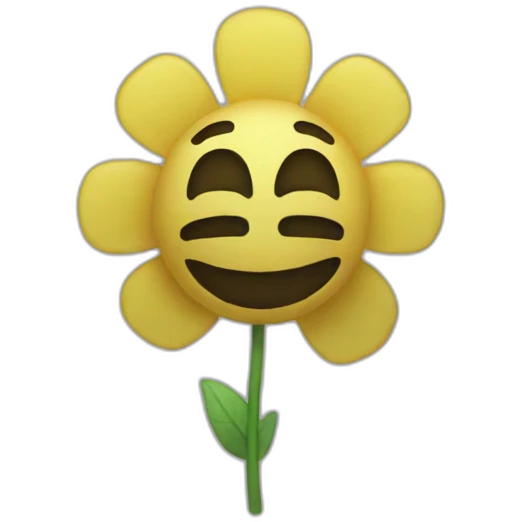 photoshop flowey emoji