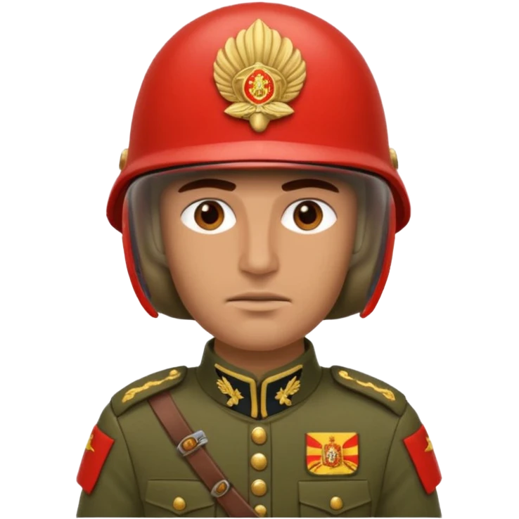 legionario del ejercito español con mi cara  emoji