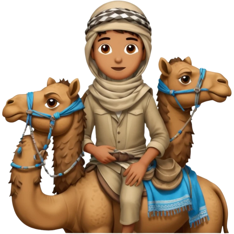 Desert Nomad Traveler emoji