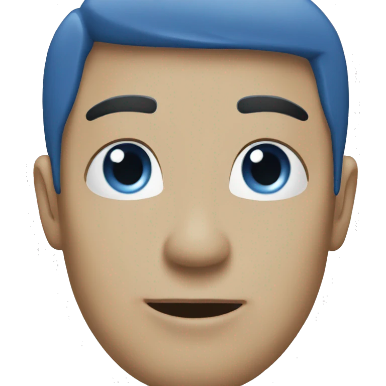 blue emoji