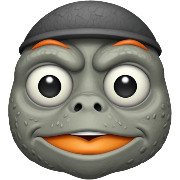 pepe feelsbadman rock face only emoji