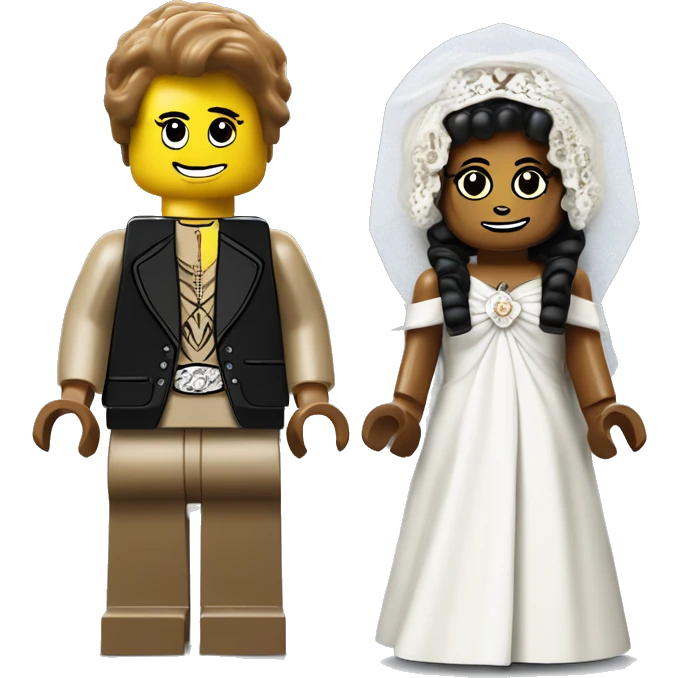 Lego Queen Amadala and Anakin  Skywalker get married then have kids together.  emoji