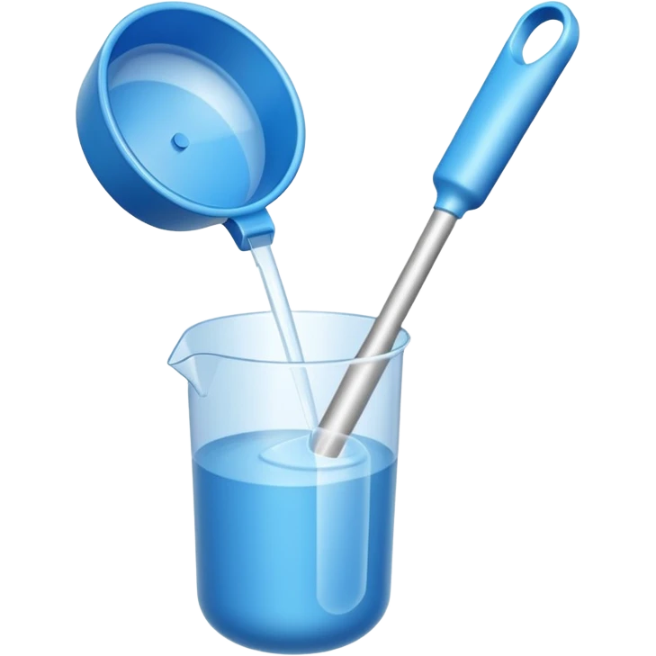 plastic transparent protein scoop emoji