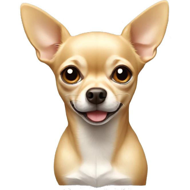 Beige Chihuahua  emoji