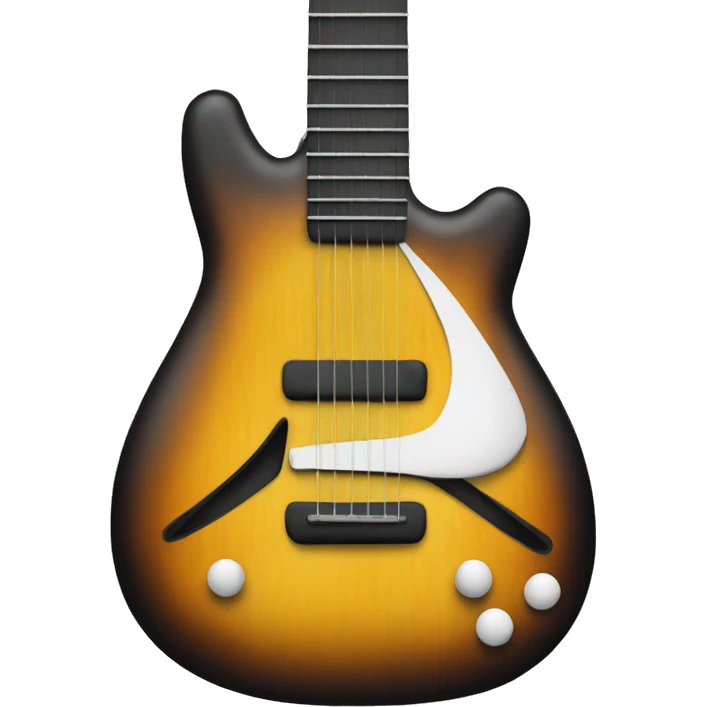 Gitar çalan kedi emoji