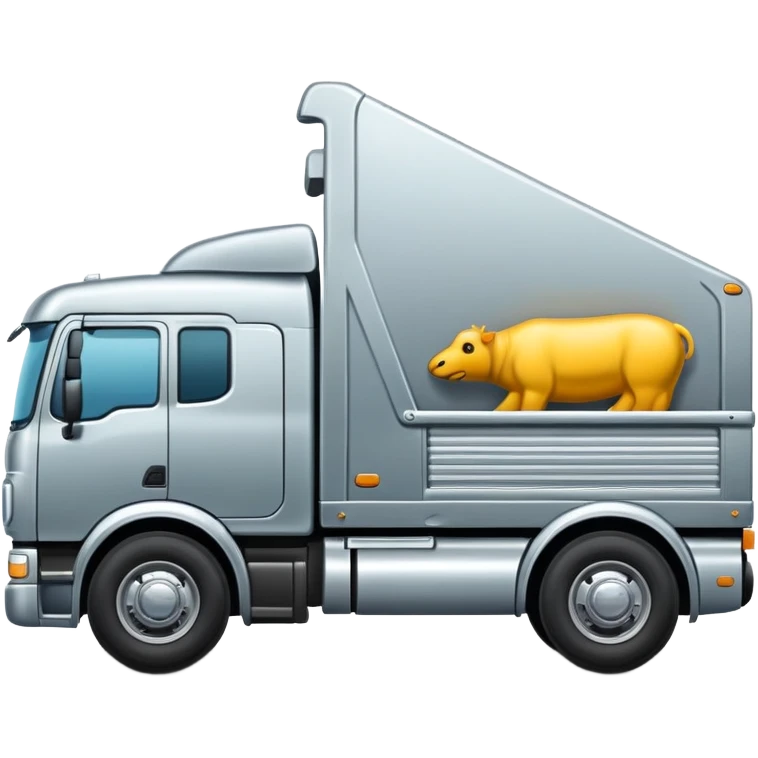 two trucks having sex emoji