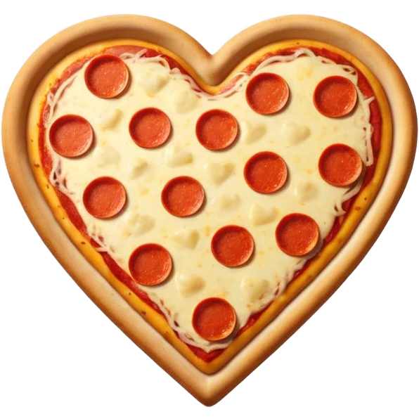 pizza heart emoji emoji