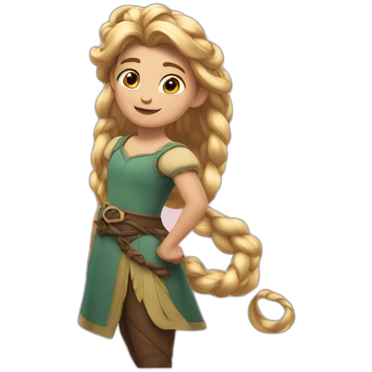 Raiponce emoji
