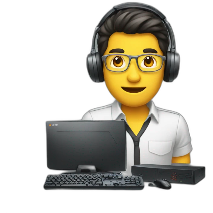 Gaming pc emoji