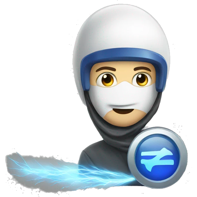 fast internet speed emoji