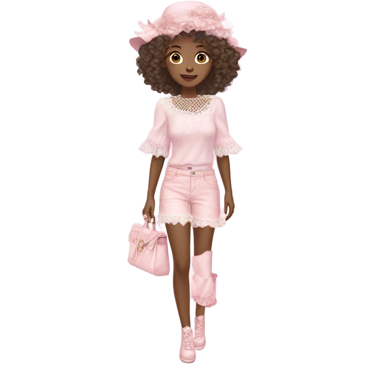 Pink aestheitc Couquette  emoji